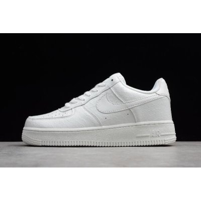 Nike Erkek Air Force 1 '07 Lv8 Croc Beyaz Kaykay Ayakkabı Türkiye - L6YCDEUM